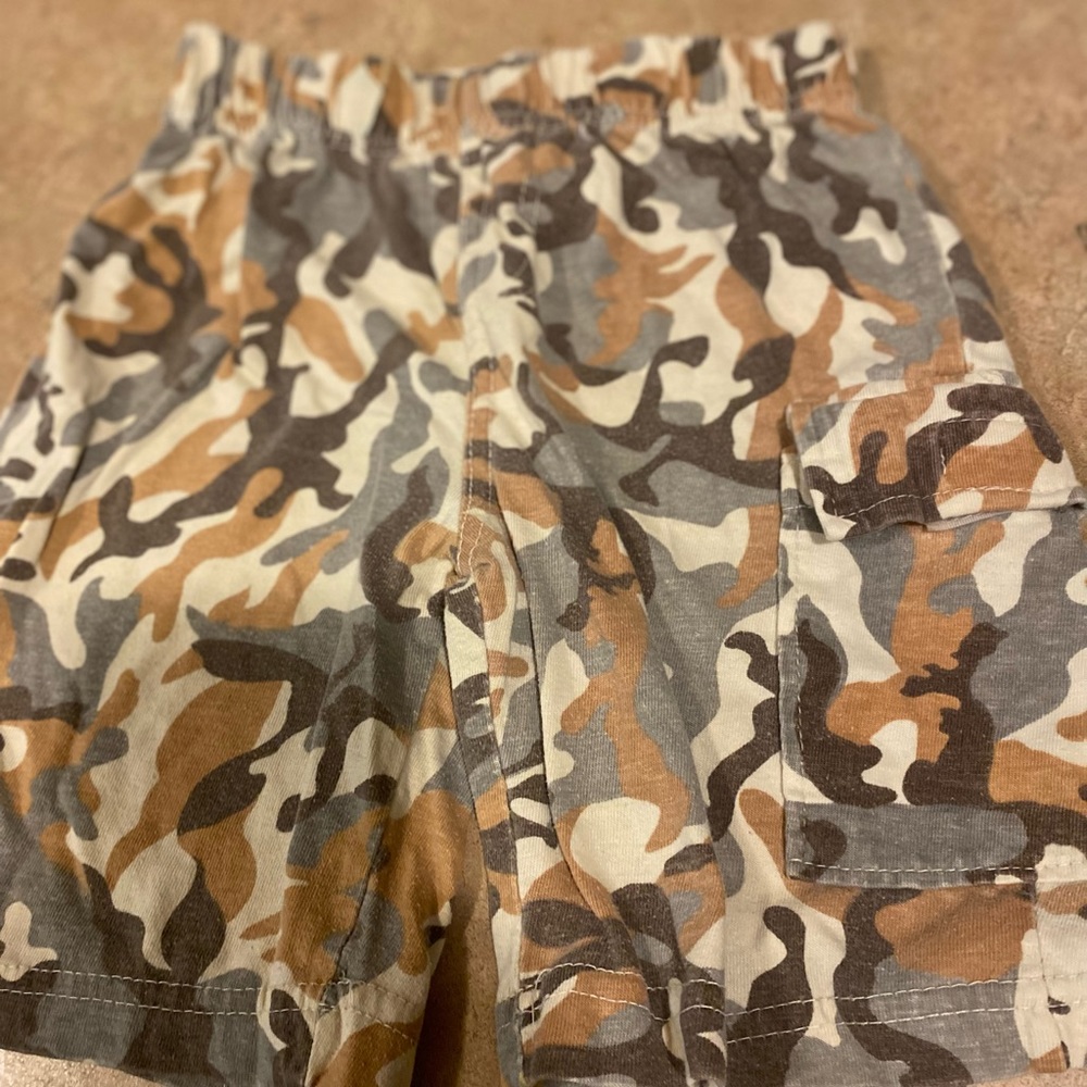 Camo boys shorts